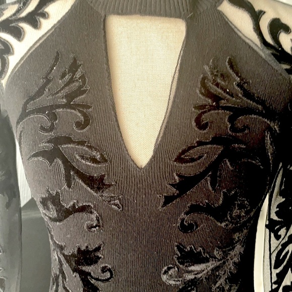 INC Beautiful detailed sweater 🖤 - Picture 2 of 4